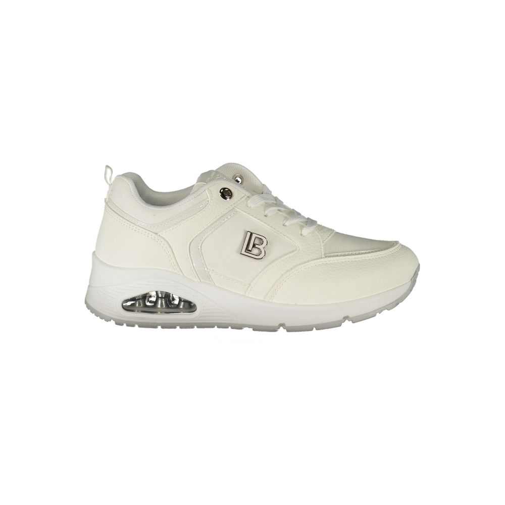 Laura Biagiotti White Polyurethane Women's Sneaker
