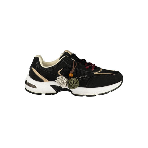 Laura Biagiotti Black Polyurethane Women's Sneaker
