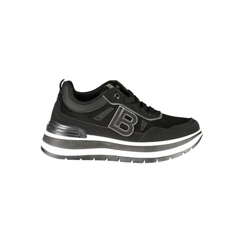 Laura Biagiotti Black Polyurethane Women's Sneaker