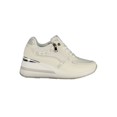 Laura Biagiotti White Polyurethane Women's Sneaker