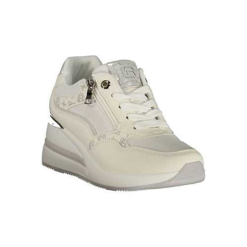 Laura Biagiotti White Polyurethane Women's Sneaker