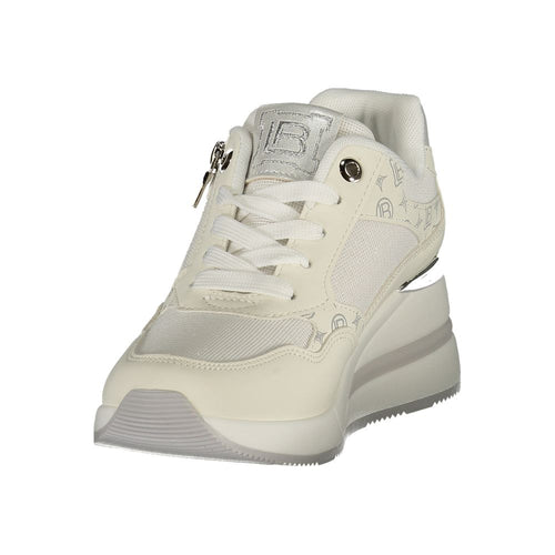 Laura Biagiotti White Polyurethane Women's Sneaker