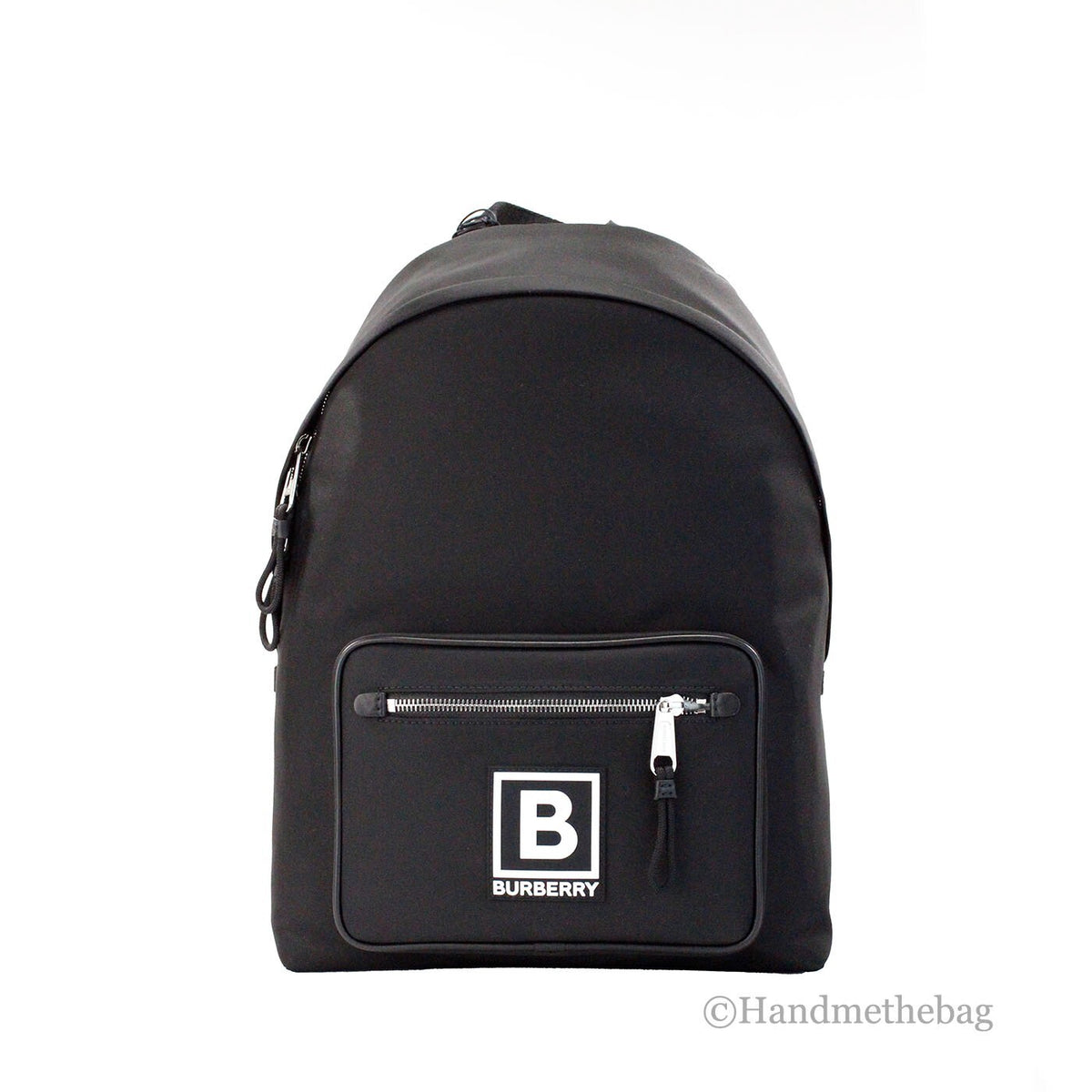 Burberry Abbeydale Black Nylon Backpack