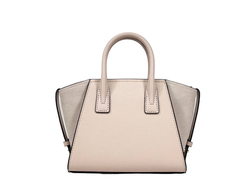 Michael Kors Avril Extra-Small Leather and Suede Satchel