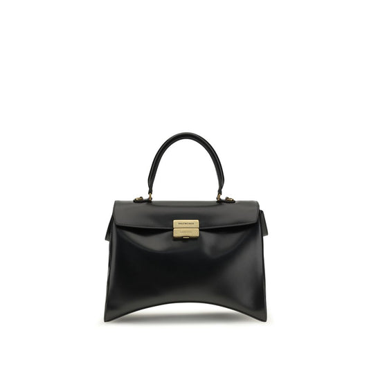 Balenciaga Black Calf Leather Bos Taurus Shoulder Bag