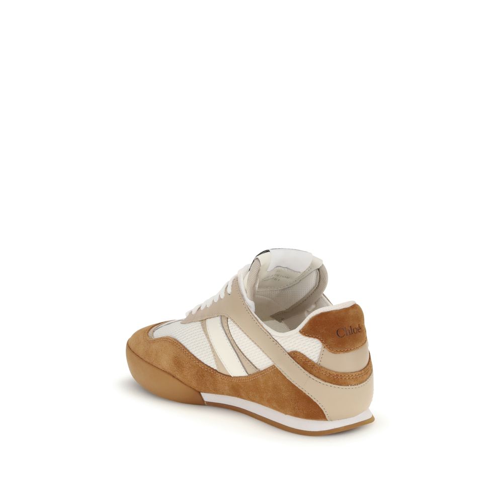 Chloé Brown Rubber Athletic Sneakers