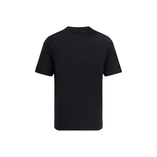 Brunello Cucinelli Black Cotton T-Shirt