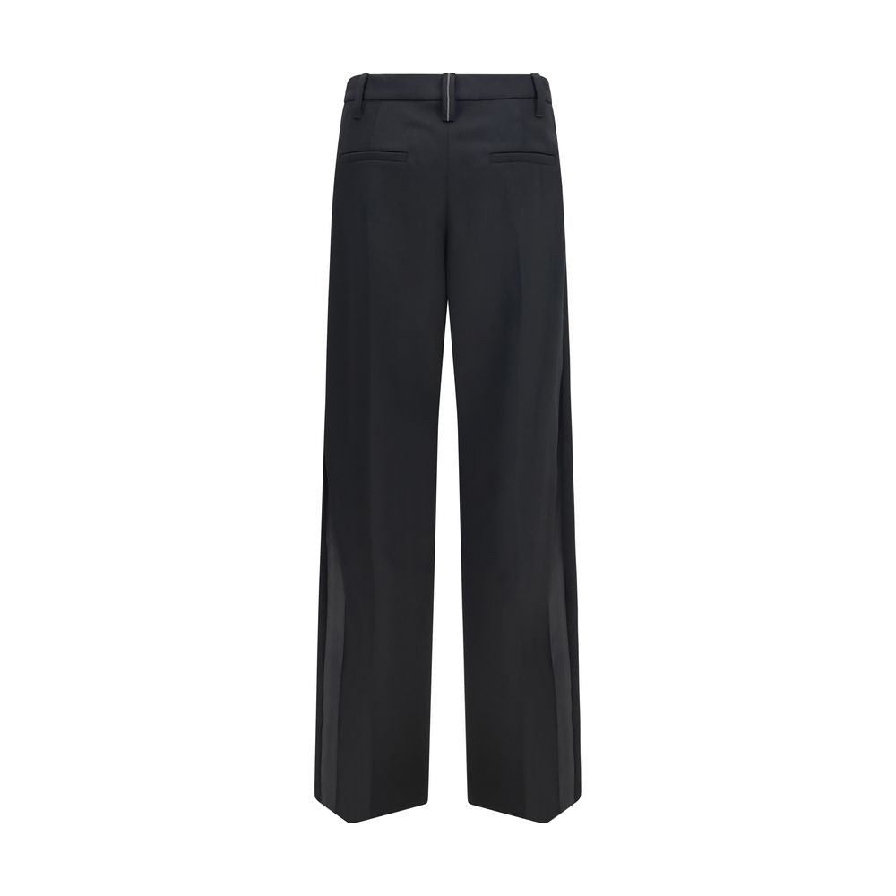 Brunello Cucinelli Black Wool Dress Pants