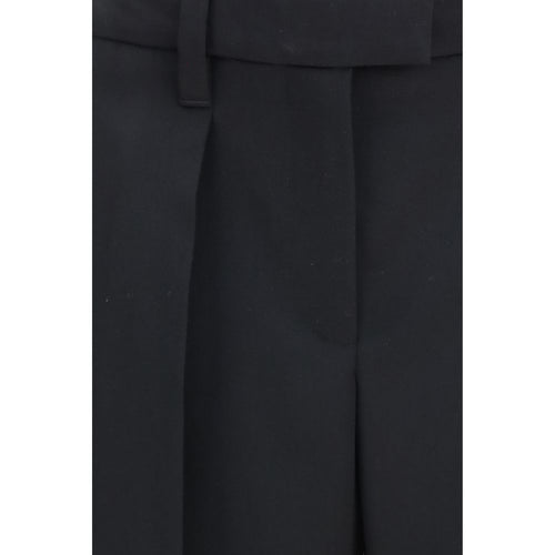 Brunello Cucinelli Black Wool Dress Pants