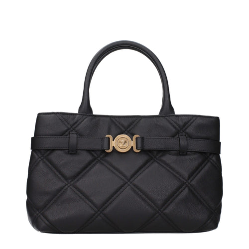 Versace Black Leather Handbag