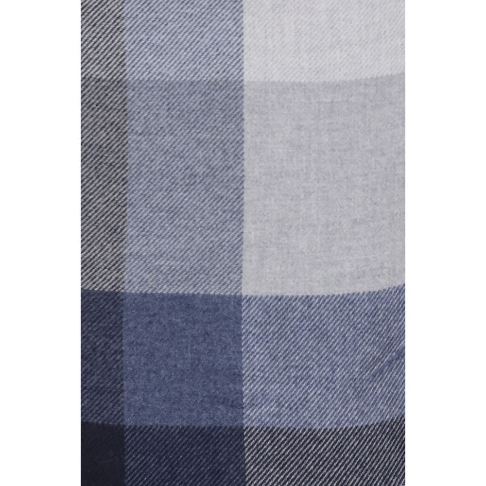 Brunello Cucinelli Gray Wool Scarf