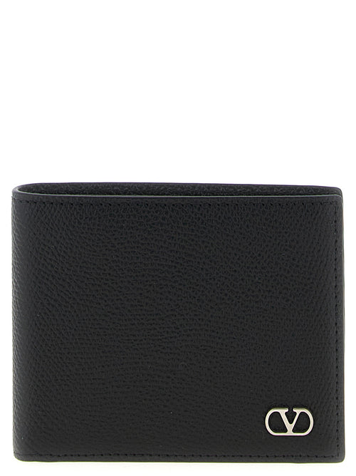 Valentino Garavani Black Calfskin Wallet