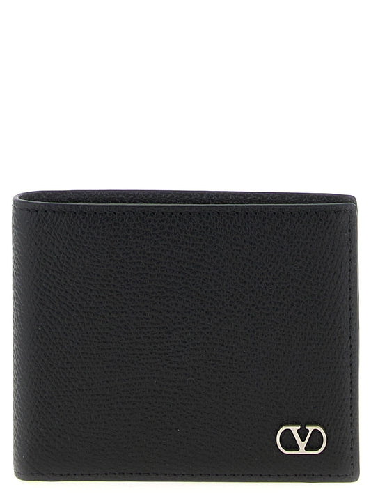 Valentino Garavani Black Calfskin Wallet