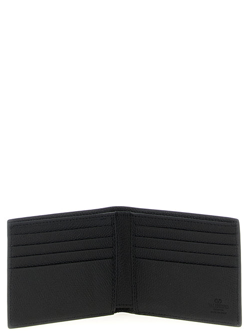 Valentino Garavani Black Calfskin Wallet