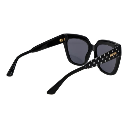 Moschino Black Acetate Sunglasses