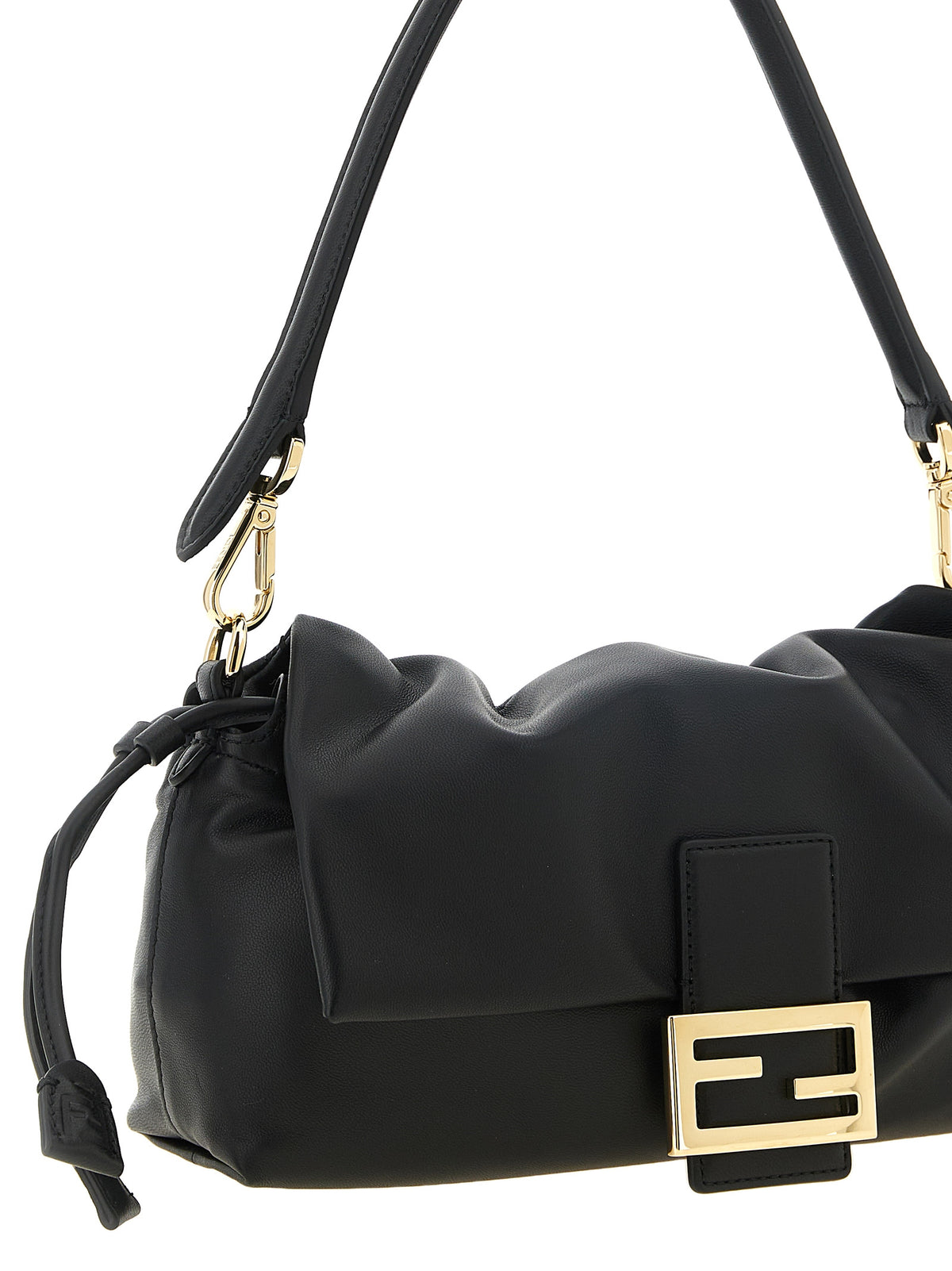 Fendi Black Lamb Leather Handbag