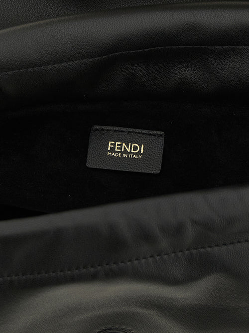 Fendi Black Lamb Leather Handbag