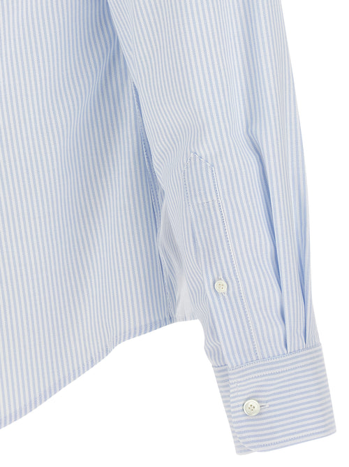 Ami Paris Blue Cotton Blouse