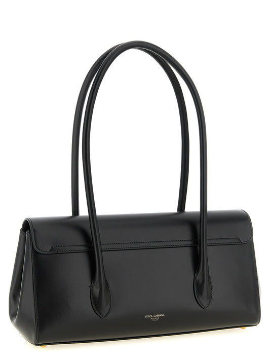 Dolce & Gabbana Black Calfskin Handbag