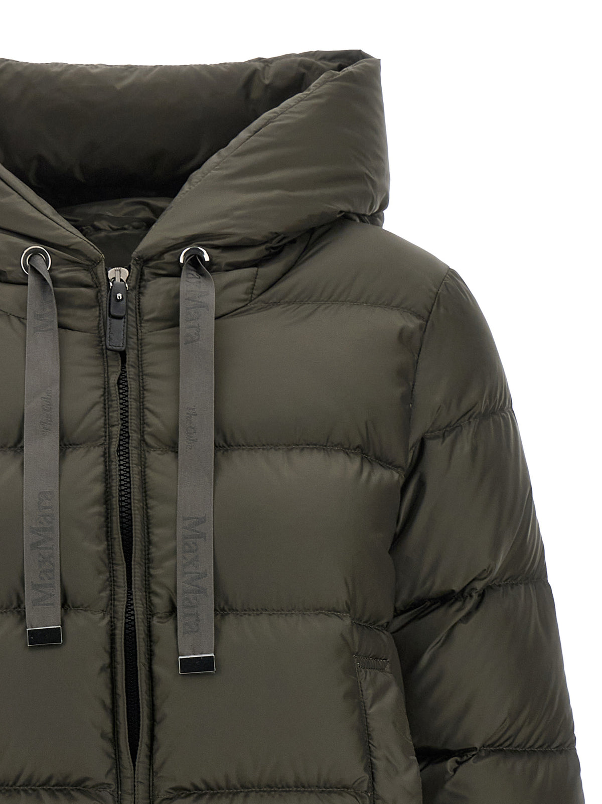 Max Mara Bicolor Full-Length Jacket