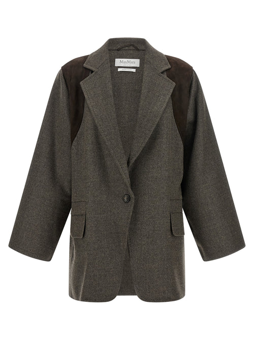 Max Mara Brown Wool Blazer