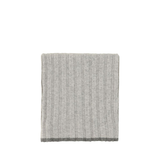 Brunello Cucinelli Gray Cashmere Scarf