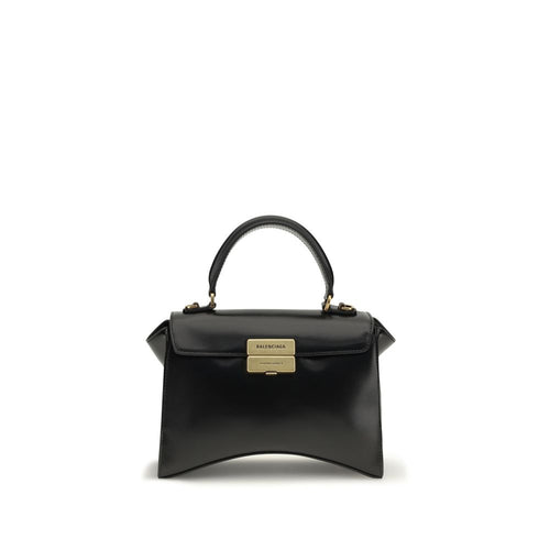 Balenciaga Black Calf Leather Bos Taurus Shoulder Bag