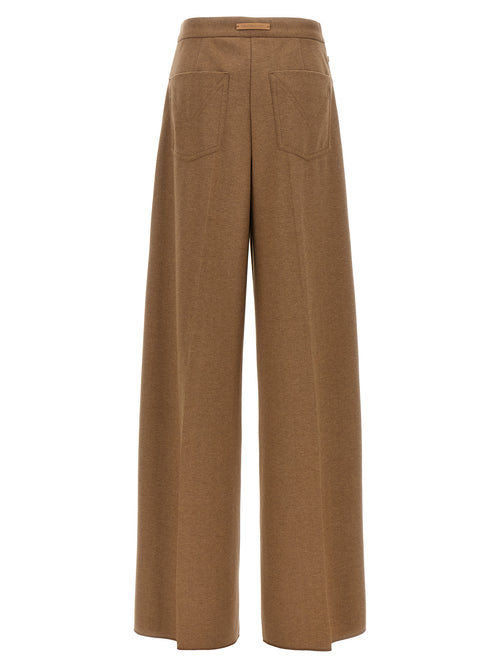 Max Mara Brown Triacetate Casual Pants