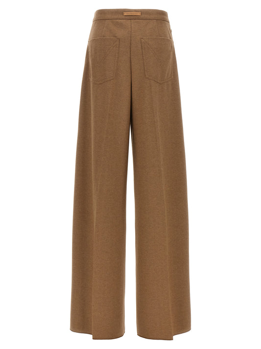 Max Mara Brown Triacetate Casual Pants