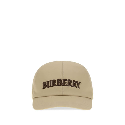 Burberry Beige Cotton Cap (Baseball Hat)