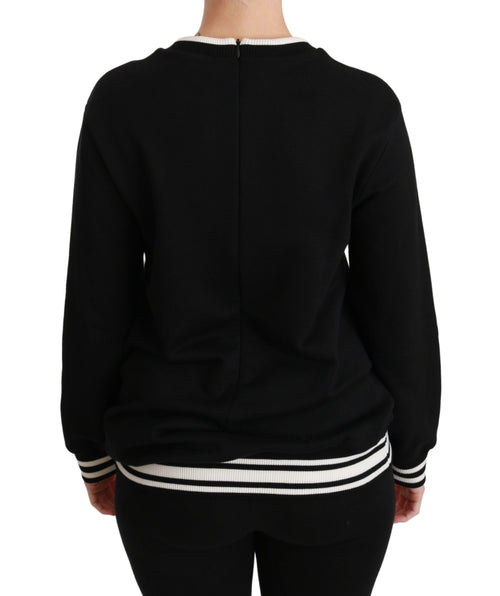 Dolce & Gabbana Black Rinascimento #DGmillennials Sweater - ClickThatClicks 