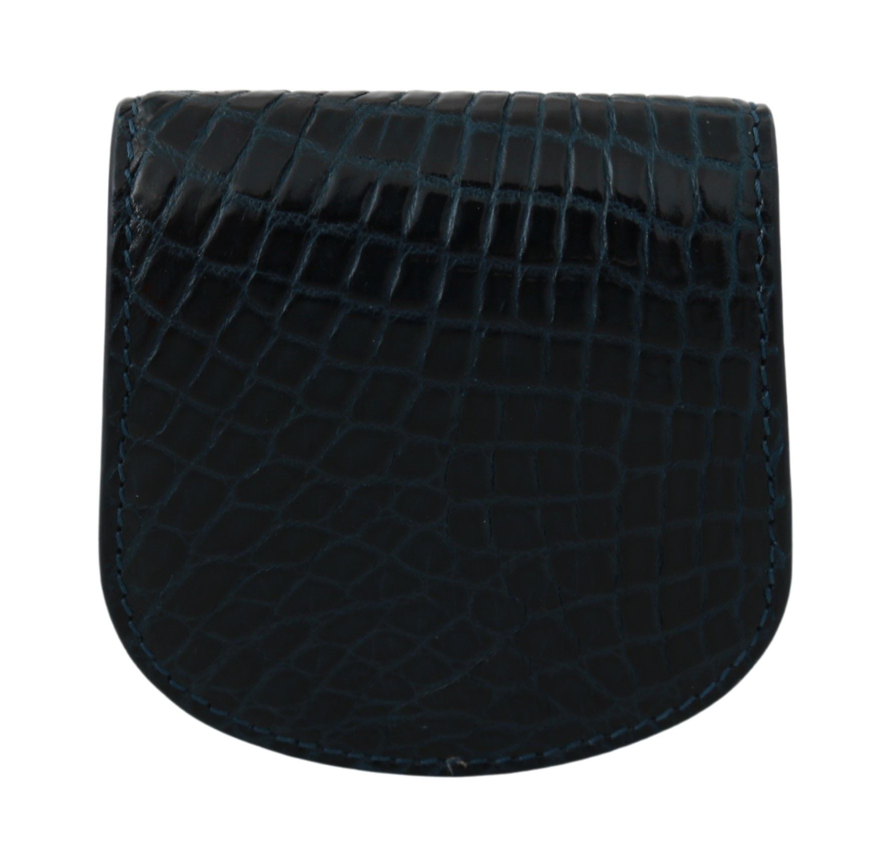 Dolce & Gabbana Blue Exotic Skins Condom Case Holder Pocket - ClickThatClicks 