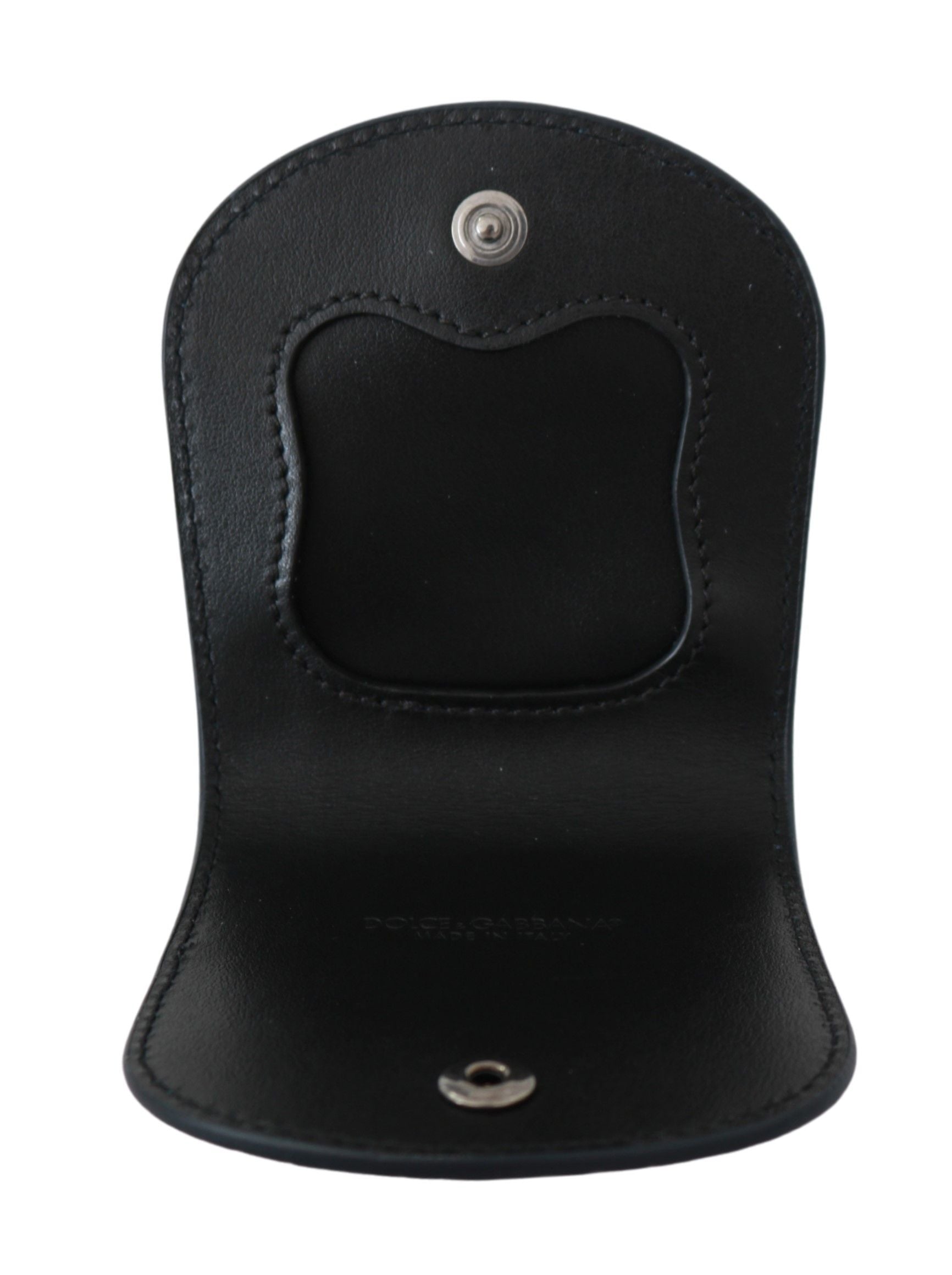 Dolce & Gabbana Blue Exotic Skins Condom Case Holder Pocket - ClickThatClicks 