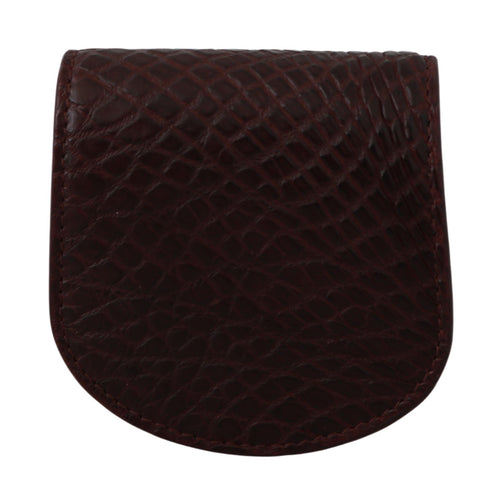 Dolce & Gabbana Brown Exotic Skin Pocket Condom Case Holder - ClickThatClicks 