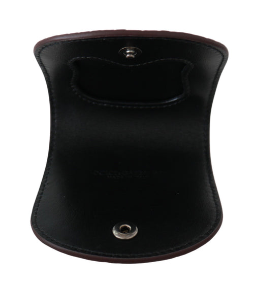 Dolce & Gabbana Brown Exotic Skin Pocket Condom Case Holder - ClickThatClicks 