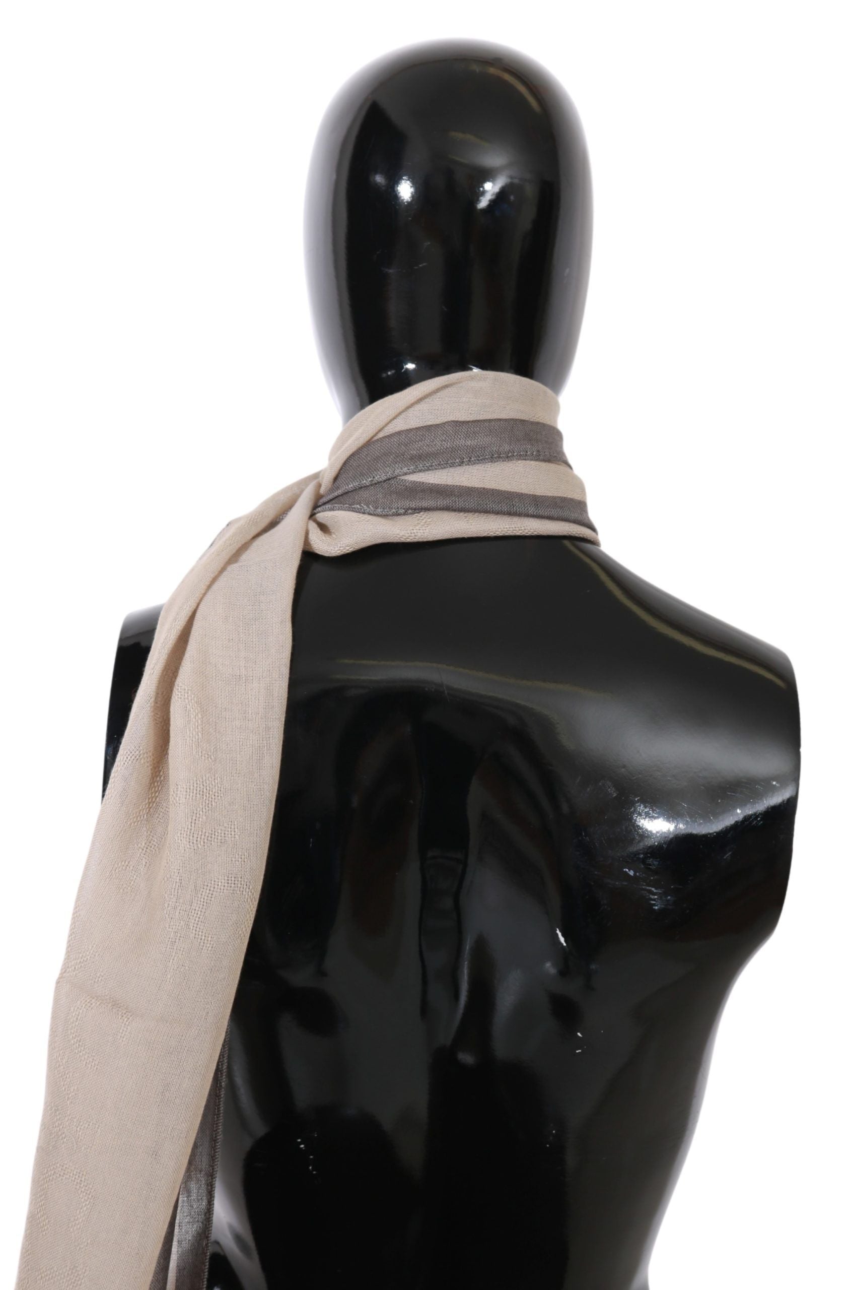 Costume National Beige Women Cotton Shawl  Scarf - ClickThatClicks 