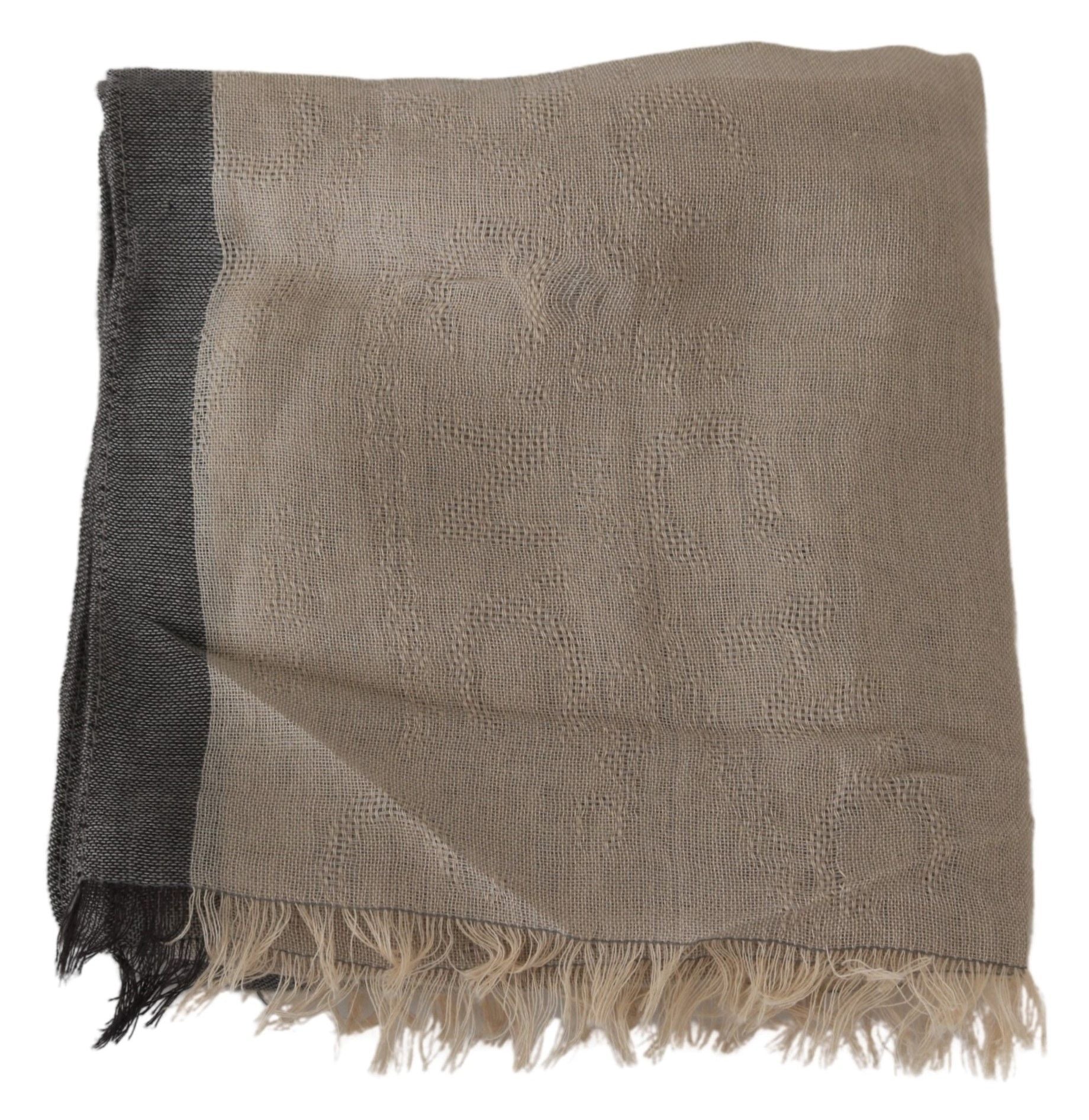 Costume National Beige Women Cotton Shawl  Scarf - ClickThatClicks 
