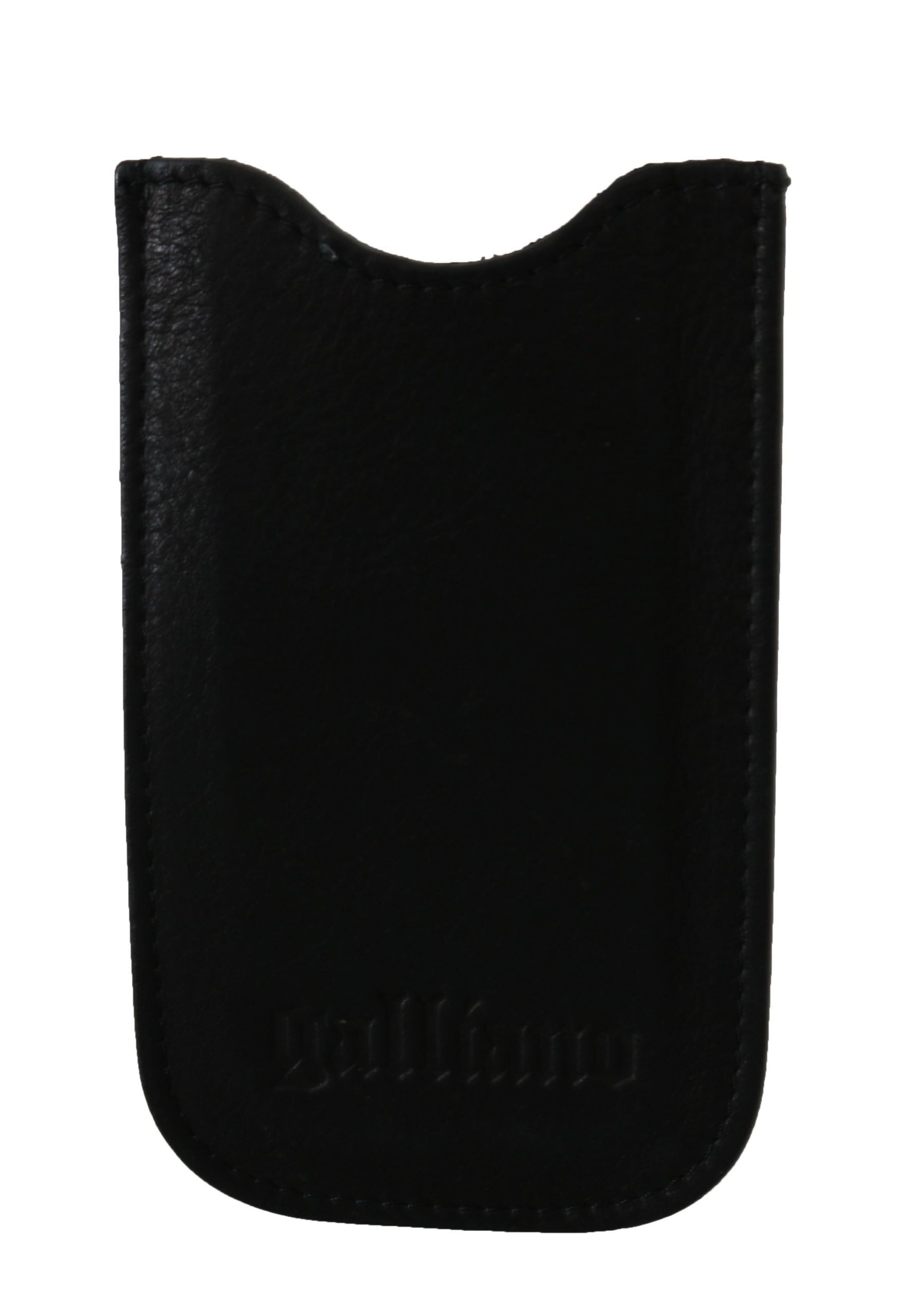 John Galliano Black Leather Multifunctional Men ID Bill Card Holder Wallet - ClickThatClicks 