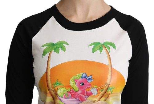 Moschino White Cotton T-shirt My Little Pony Top Tshirt - ClickThatClicks 