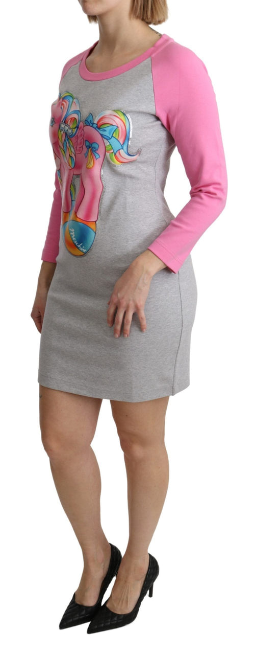 Moschino Gray My Little Pony Top Sweater Dress - ClickThatClicks 