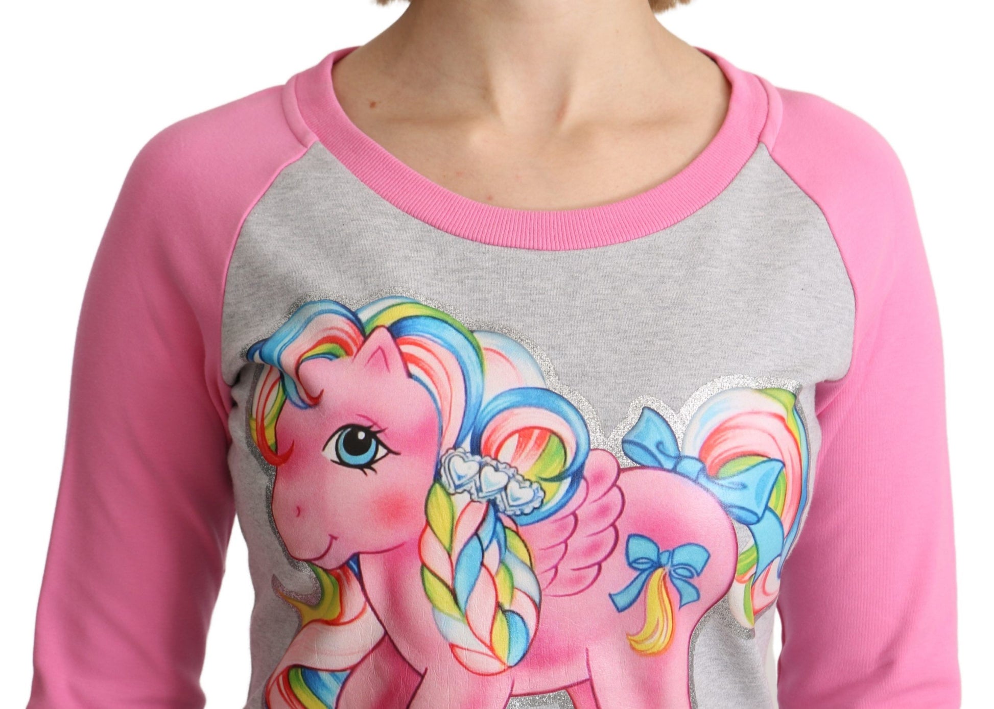 Moschino Gray My Little Pony Top Sweater Dress - ClickThatClicks 