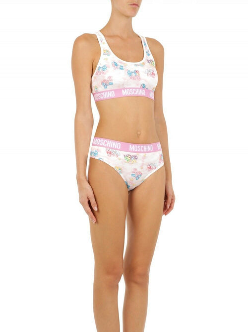 Moschino White Two-Piece Sleepwear My Little Pony Bikini - ClickThatClicks 