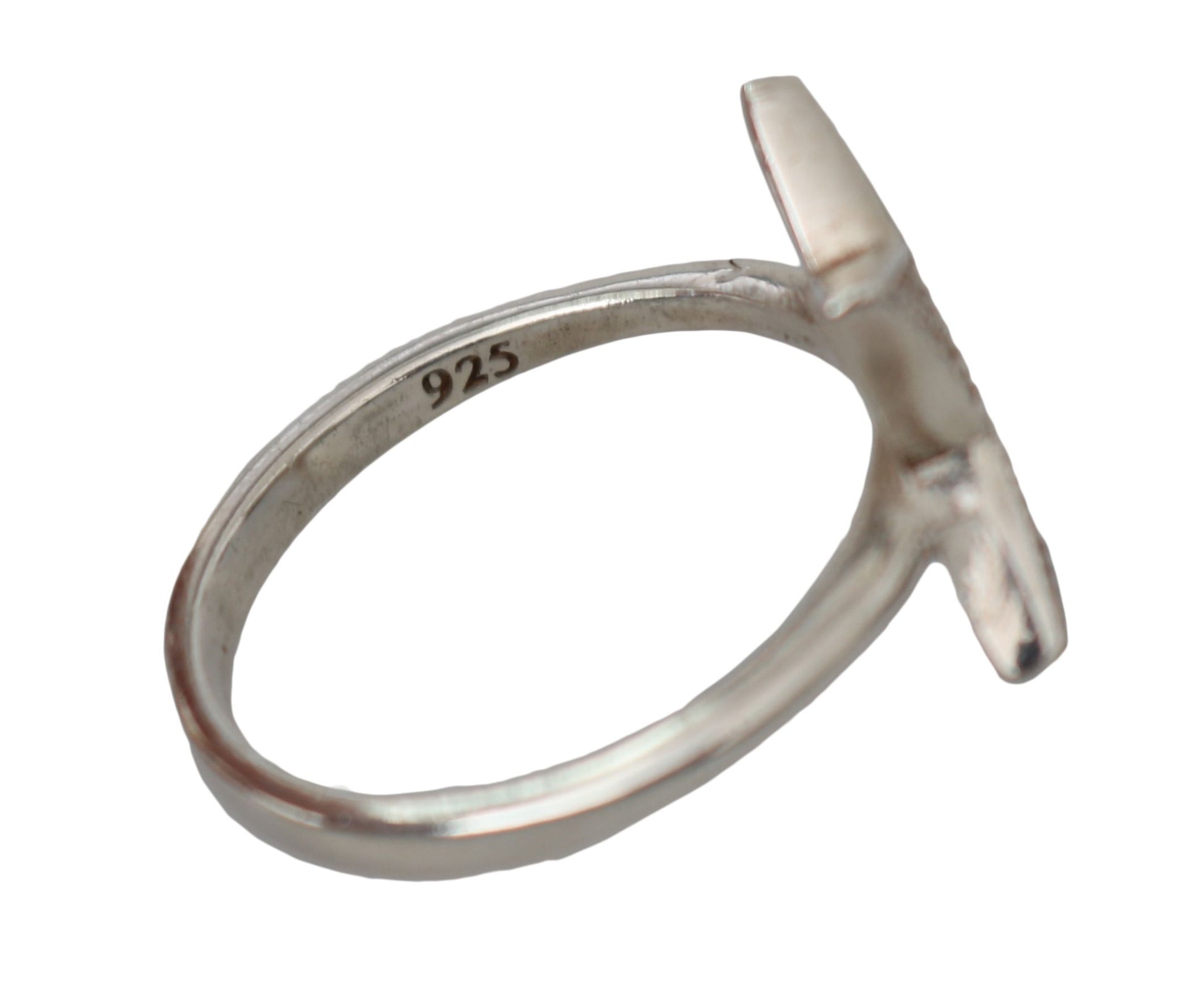 Nialaya Silver Womens Clear CZ Star 925 Ring - ClickThatClicks 