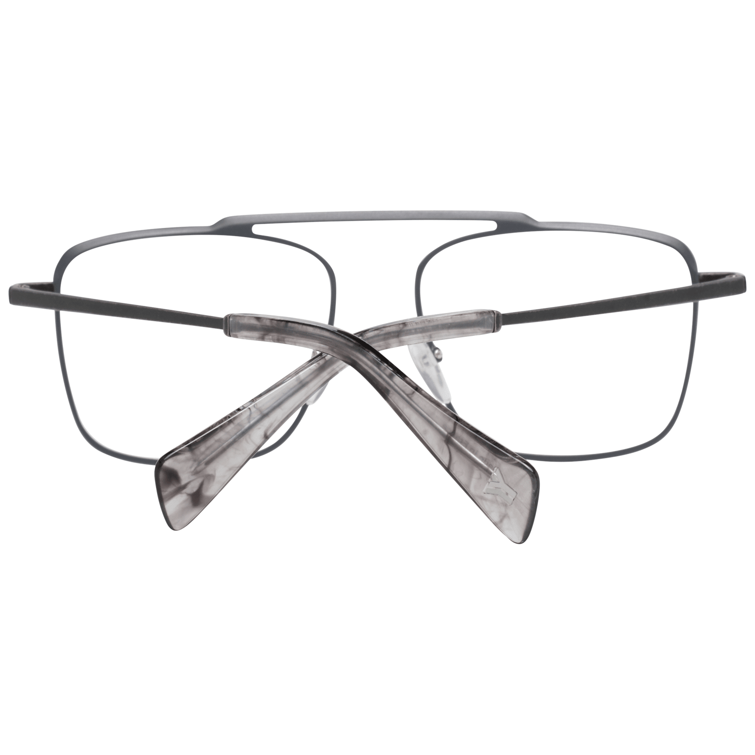Yohji Yamamoto Gray Titanium Glasses (Frames) - ClickThatClicks 