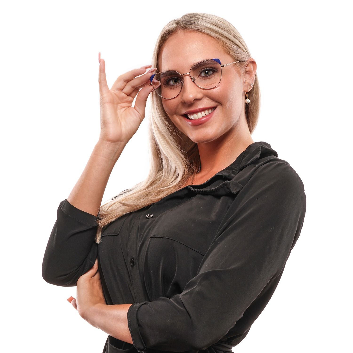 Emilio Pucci Gold Metal & Plastic Glasses (Frames) - ClickThatClicks 