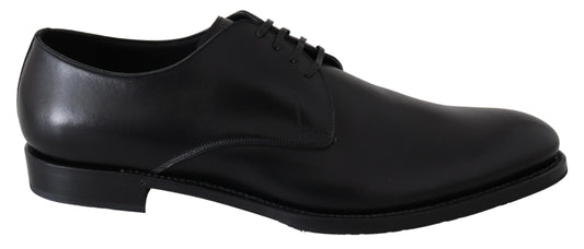 Dolce & Gabbana Black Leather SARTORIA Hand Made Shoes - ClickThatClicks 