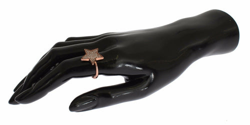 Nialaya Womens Clear CZ Star 925 Silver Ring - ClickThatClicks 