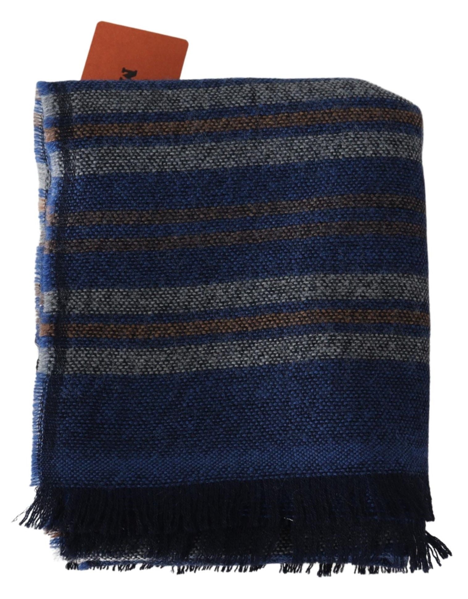 Missoni Multicolor Wool Striped Unisex Neck Wrap Shawl - ClickThatClicks 