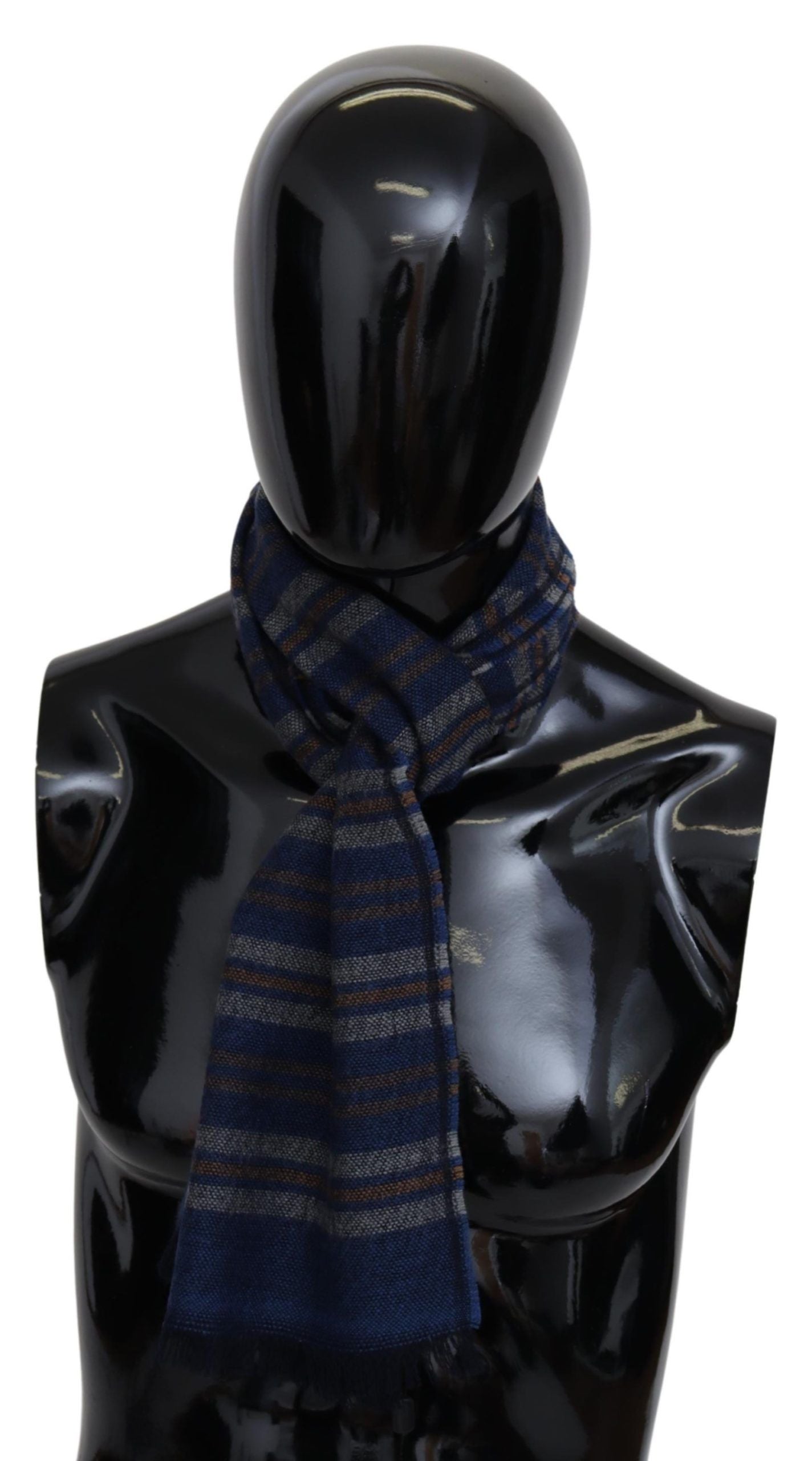 Missoni Multicolor Wool Striped Unisex Neck Wrap Shawl - ClickThatClicks 