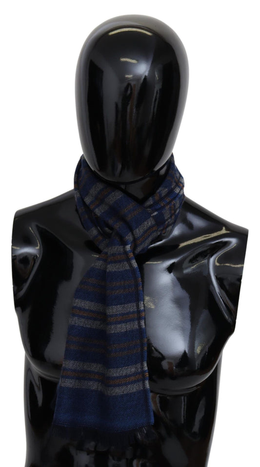 Missoni Multicolor Wool Striped Unisex Neck Wrap Shawl - ClickThatClicks 